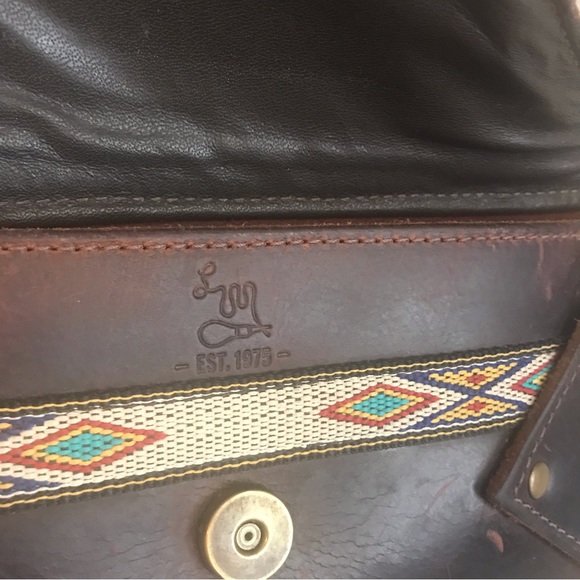 LM Leather Goods Vendue Southwest Clutch Wristlet - Picture 7 of 9